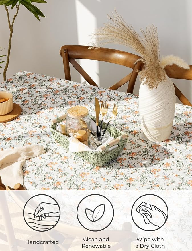 StorageWorks Round Paper Rope Woven Basket - Image 4