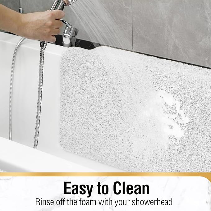 HITSLAM Shower mat Non Slip, 24 x 32 Inch Bathtub Mat Non Slip - Image 6