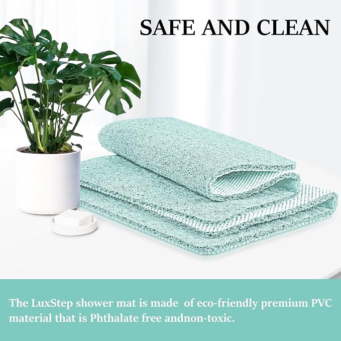 LuxStep Shower Mat Bathtub Mat, 24x32 inch, Non-Slip Bath Mat - Image 4