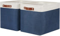HNIZGE Large Rectangle Basket Fabric Baskets by HNZIGE