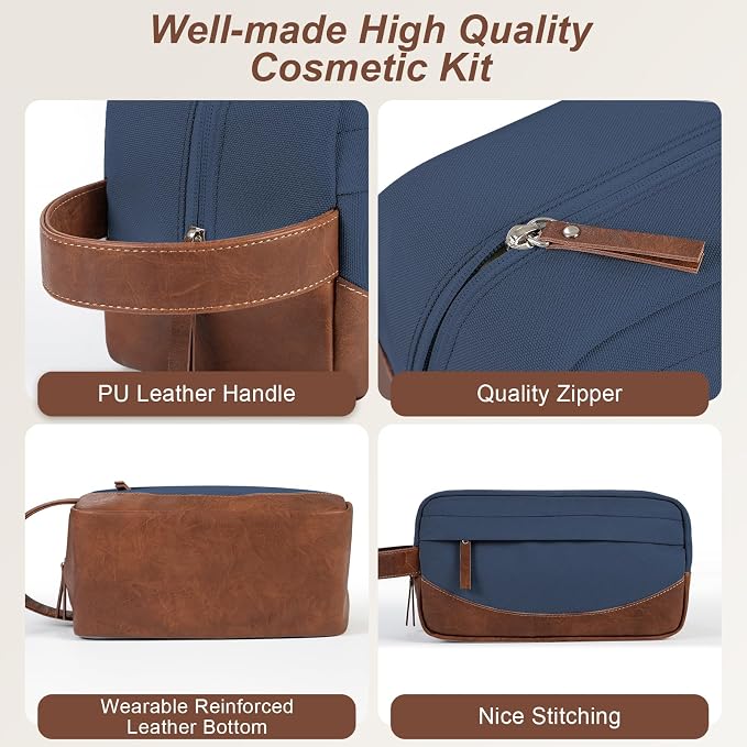 Travel Toiletry Bag for Men, Hanging Toiletry Organizer, Water Resistant - Image 2