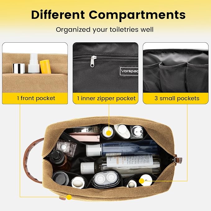 Vorspack Travel Toiletry Bag - Image 4