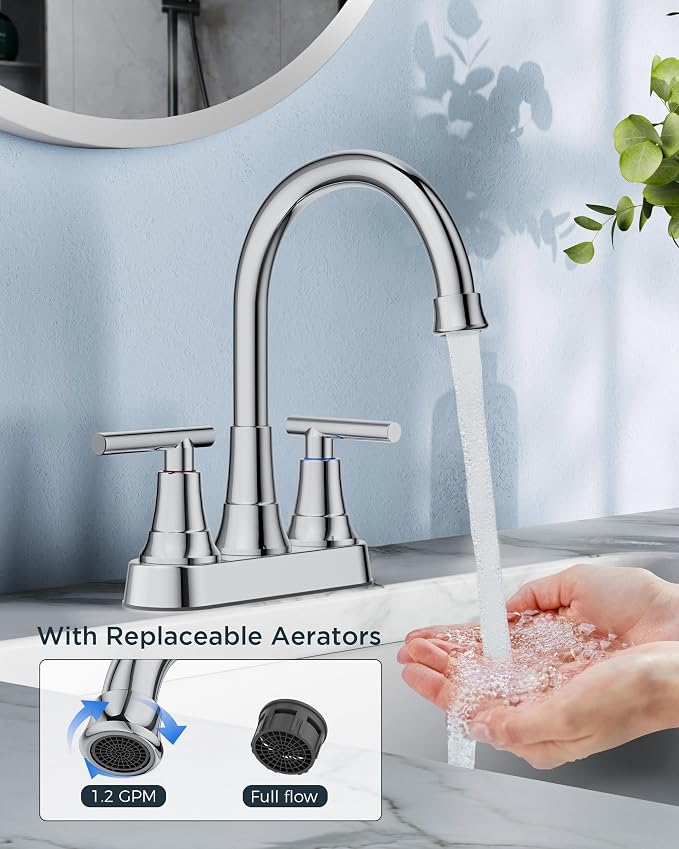 FORIOUS 4 Inch Bathroom Faucets - Image 2