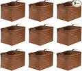 BROWNLILY Handwoven Clothes Basket Laundry Hampers Large Wicker Storage Baskets by Unknown