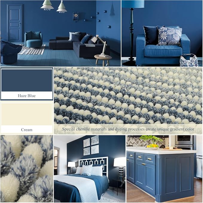 BSICPRO Bathroom Rugs, Bath Mat Rug Non Slip 17 x 24 Inches Water Absorbent - Image 2