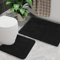 AROGAN Bathroom Rug Sets 2 Piece, Machine Washable Bath Rug Set, Absorbent and by AROGANAREARUG