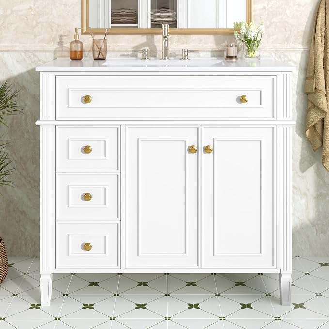 Harper & Bright Designs 36" Bathroom Vanity - Image 3