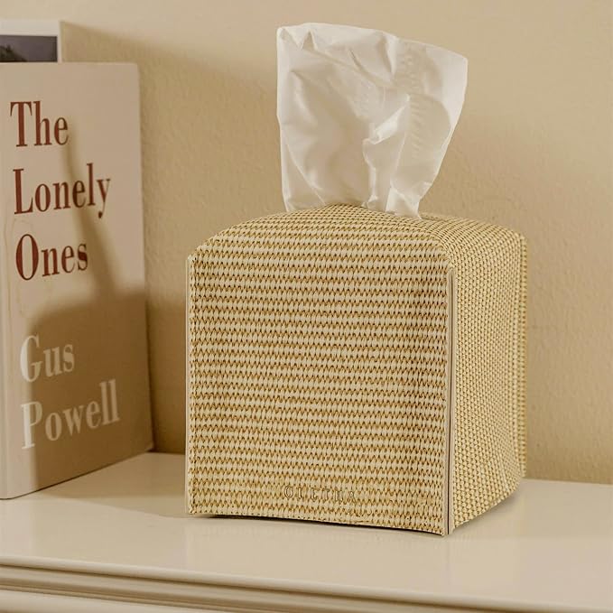 OLETHA Square Tissue Box Cover - Image 2