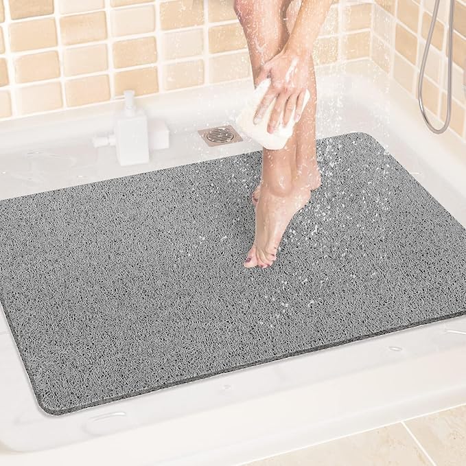 LuxStep Shower Mat Bathtub Mat, 24x32 inch, Non-Slip Bath Mat by LuxStep