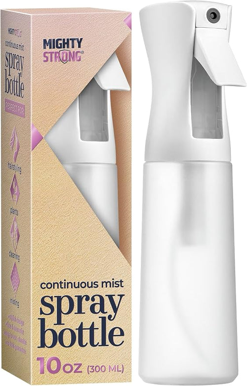 10 OZ Continuous Spray Bottles by MIGHTYSTRONG