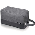 Toiletry Bag for Men Hanging Dopp Kit Water Resistant Shaving Bag Small by WANDF