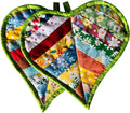 Pot Holders for Kitchen Hot Pads 100% Cotton for by newamishquilt