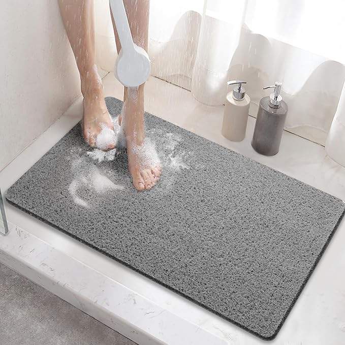 HITSLAM Shower mat Non Slip, 24 x 16 Inch Bath Mat by HITSLAM