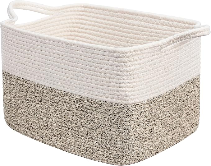 Goodpick Woven Storage Baskets for Organizing, Baby Basket for Gifts, Dog Toy by Goodpick
