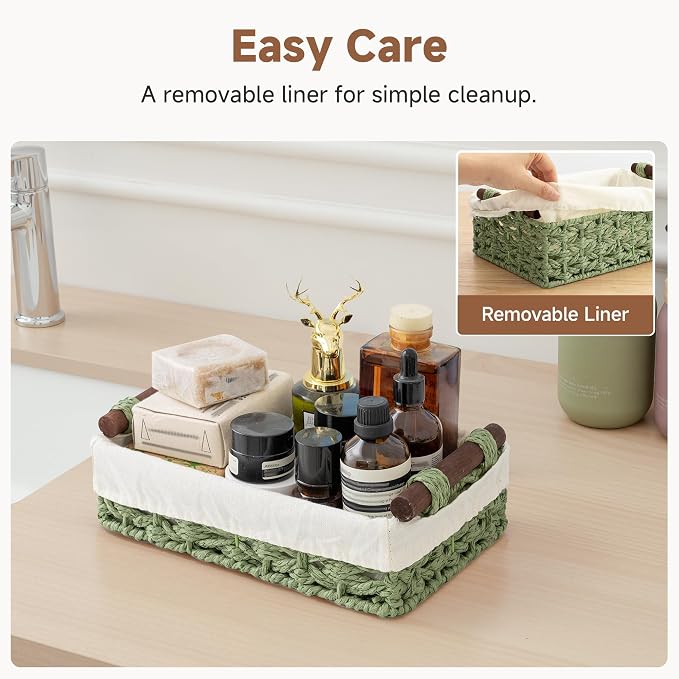 StorageWorks Small Baskets for Organizing - Image 3