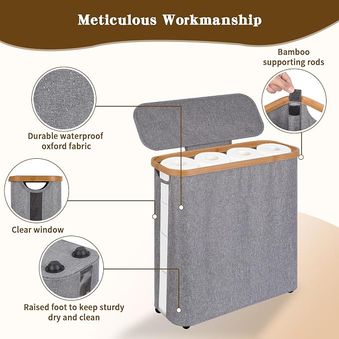 Toilet Paper Storage Basket - Image 3