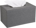 Sumnacon Tissue Box Cover Rectangular Tissue Box Holder Linen Tissue Box by Sumnacon