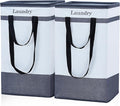 FairyHaus Laundry Basket 100L, Collapsible Laundry Baskets Hampers by FairyHaus
