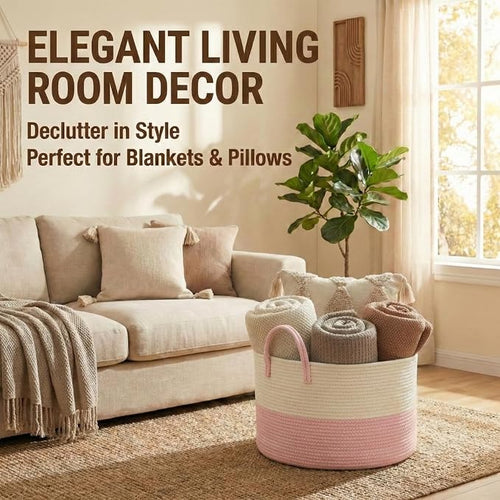 115L Extra Large Blanket Basket - Image 2