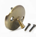 PF WaterWorks PF0960-ABBath Tub/Bathtub Drain Trip Lever Overflow Face Plate by PermaFLOW
