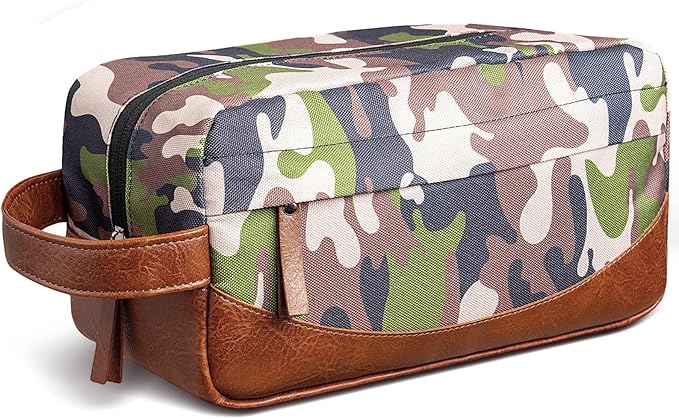 Travel Toiletry Bag for Men, Hanging Toiletry Organizer, Water Resistant by Ezday