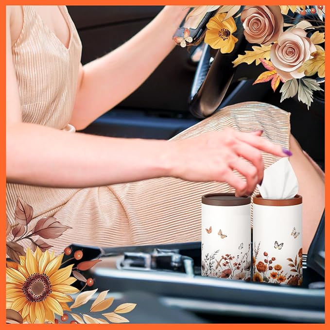 12 Pack Spring Floral Tissue Boxes - Image 4