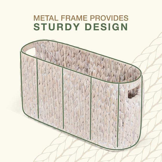 Toilet Paper Storage Basket, Toilet Paper Holder - Image 6