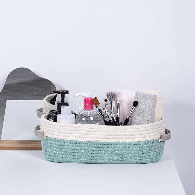 Cotton Rope Woven Toilet Paper Baskets - Image 4