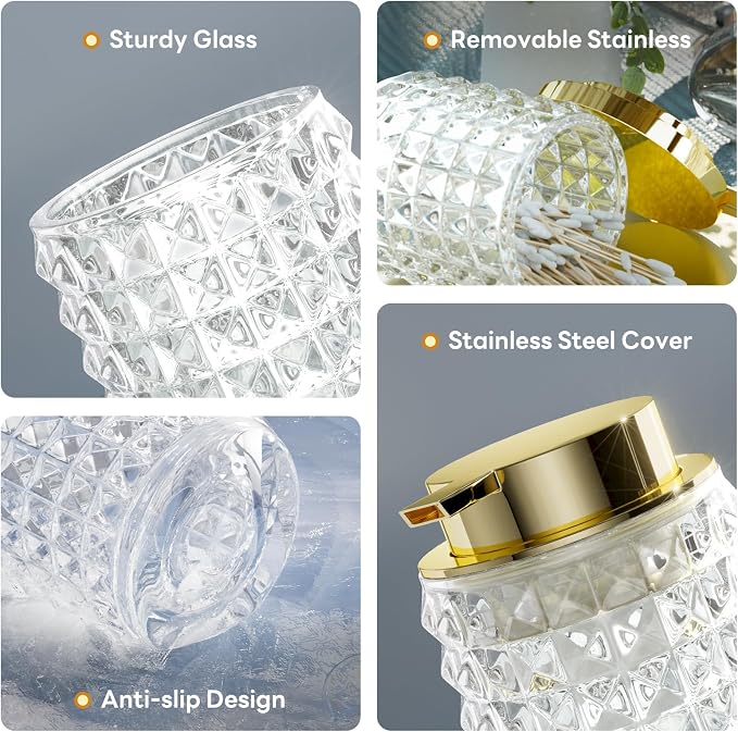 Bathroom Sets with Shower Curtain and Rugs and Accessories, Glass Bathroom - Image 3