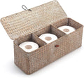 Seagrass Storage Basket for Bathroom by XIMISISE