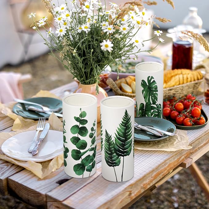 Zonon 8 Pcs Greenery Car Tissue Cylinder - Image 2