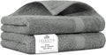 100% Cotton Hand Towel Set of 2, Sustainable, Highly Absorbent, Quick Drying by VillaCelestia
