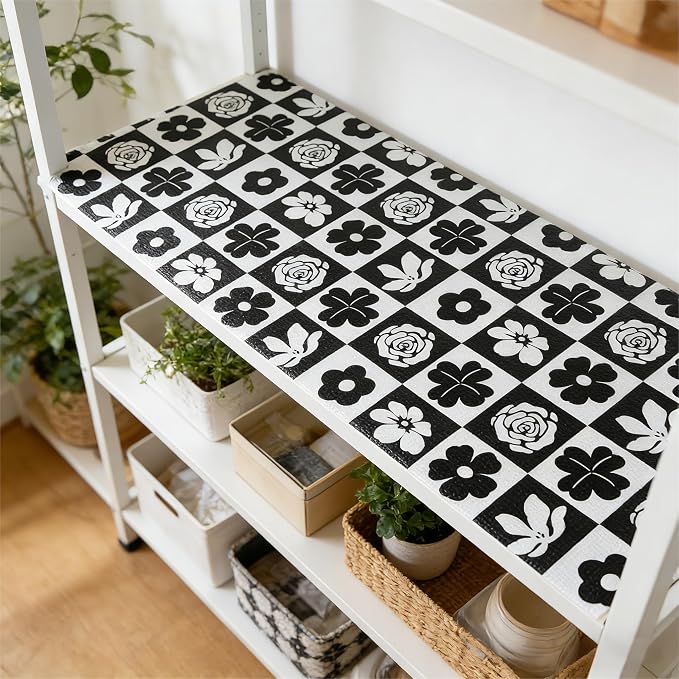 Drawer and Shelf Liner for Kitchen Cabinet, Non Adhesive Anti-Slip Double Layer - Image 7