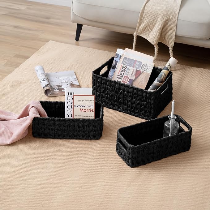 GRANNY SAYS Wicker Baskets for Storage, Wicker Storage Basket for Organizing - Image 6