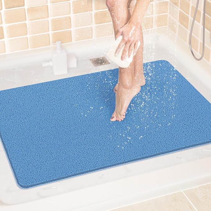 LuxStep Shower Mat Bathtub Mat, 24x32 inch, Non-Slip Bath Mat by LuxStep