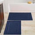 SHACOS Super Soft Bathroom Rugs Set of 2 Pieces 32x20 inch Microfiber Bath Rugs by SHACOS