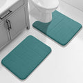 Yimobra U-Shaped Toilet Bath Mat Set 2 Piece by Yimobra