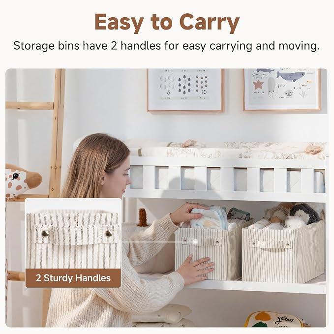 StorageWorks Narrow Storage Bins, Small Basket - Image 5