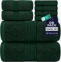 DAN RIVER 8 PC Luxury Bath Towels by DanRiver