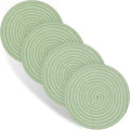 Trivets for Hot Dishes, 4 Pot Holders for Kitchen, Heat Resistant Mats for by Dakartoon