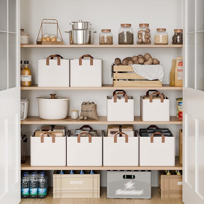 StorageWorks Fabric Storage Bins, Large Storage Baskets - Image 3
