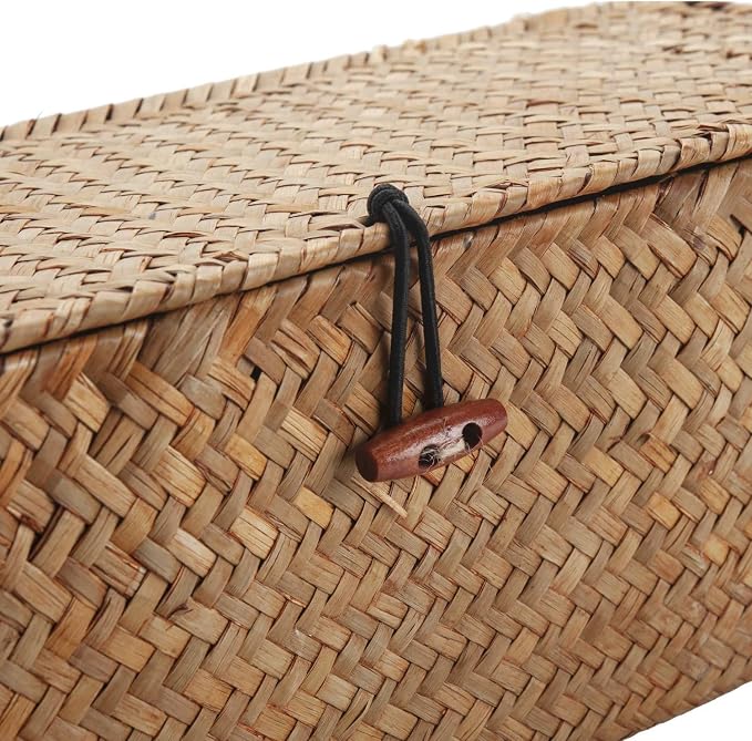 Seagrass Storage Basket for Bathroom - Image 3