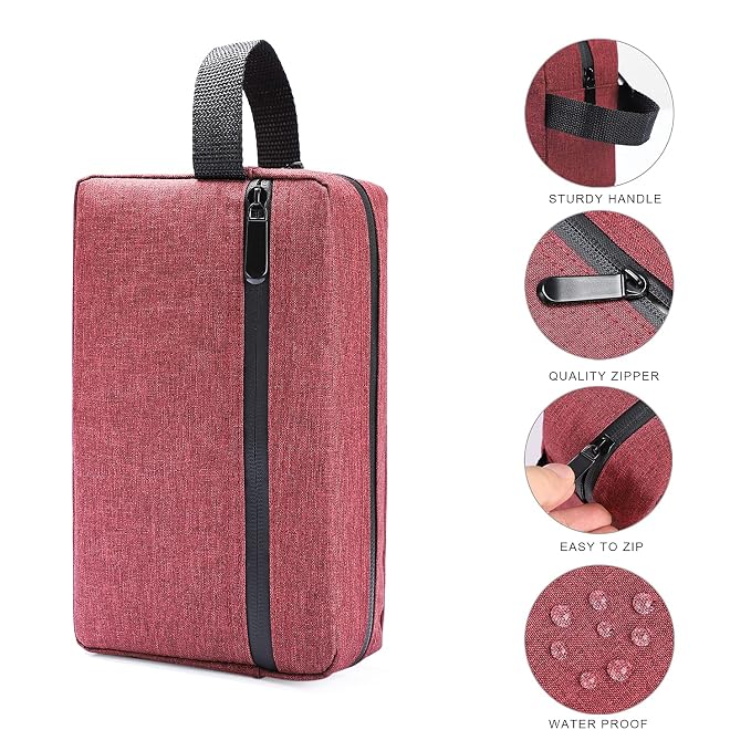Etercycle Toiletry Bag for Men, Portable Travel Toiletry Organizer Bag - Image 2