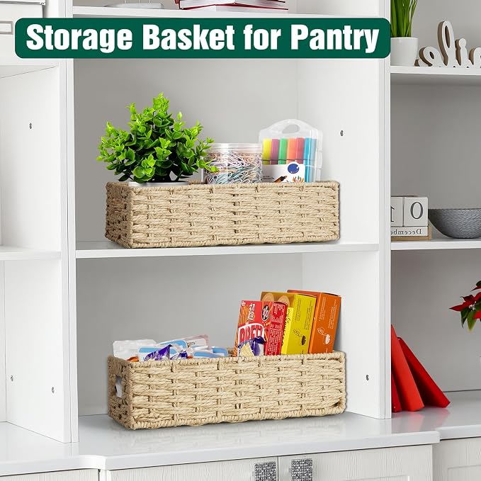 dreamkey Nesting Paper Rope Storage Baskets - Image 7