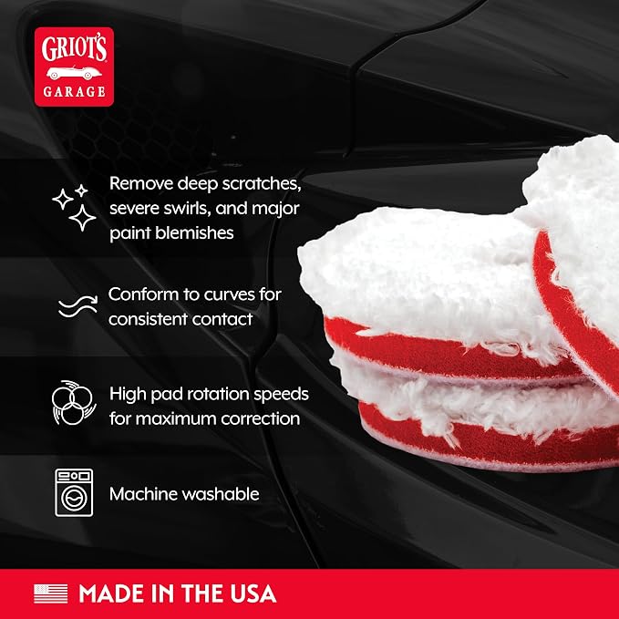 Griot's Garage BOSS 3” Microfiber Pads - Image 3