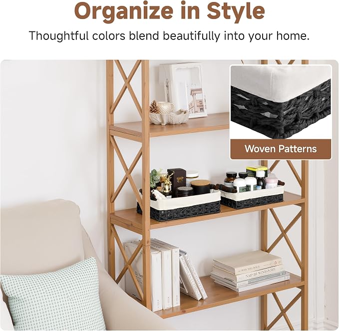 StorageWorks Small Baskets for Organizing - Image 4