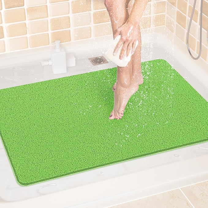 LuxStep Shower Mat Bathtub Mat, 24x32 inch, Non-Slip Bath Mat by LuxStep