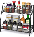 Spice Rack Organizer for Cabinet, Bathroom Organizer Countertop, Bathroom by SPISPI