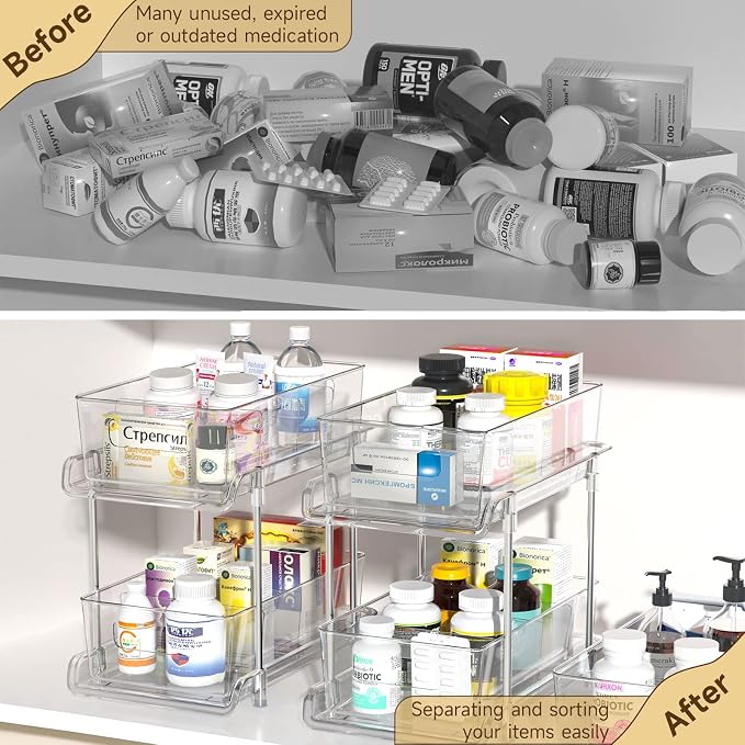 HIHEGD 2-Tier Bathroom Organizer - Image 4