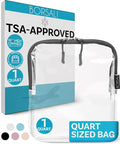BORSALI TSA Approved Toiletry Bag by Borsali